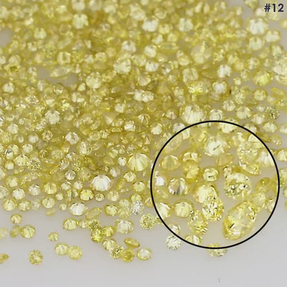 Fancy Yellow – Dark Cape Color | Natural Untreated Diamonds | Round | Melee | Accents | Cape Color Diamonds