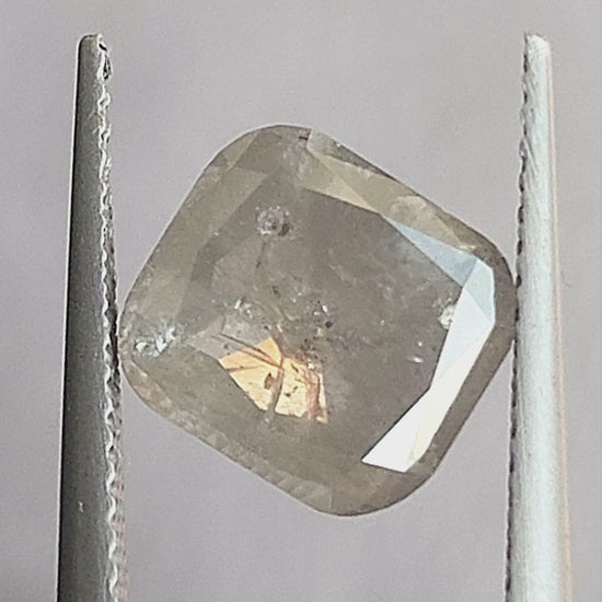 BS0034 Salt and Pepper Natural Diamond rotation and scale video